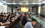 學(xué)院黨委委員、副院長王永緒為聯(lián)系系部黨員講黨課
